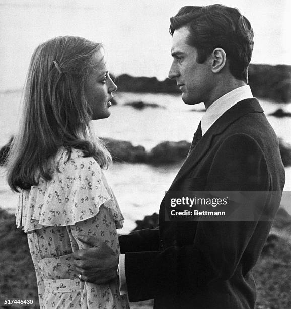 Ingrid Boulting and Robert De Niro in scenes from the movie, "The Last Tycoon."