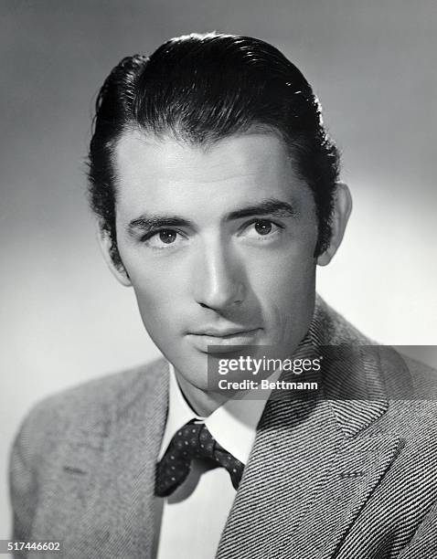 Gregory Peck, a native of La Jolla, California, who was discovered by Hollywood on the New York stage, as he appears as Paul Scott, young Pittsburgh...