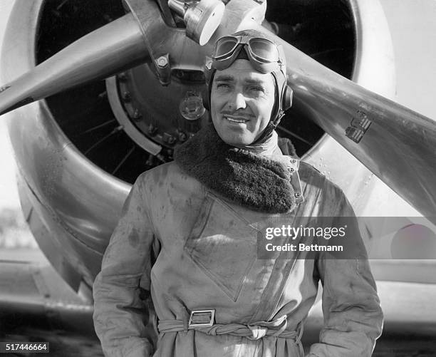 Clark Gable plays the title role of Jim Lane, the world's greatest test pilot, in MGM's 1938 "Test Pilot." Gable is co-starred with Myrna Loy and...