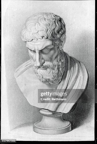 Epicurus , Greek philosopher.