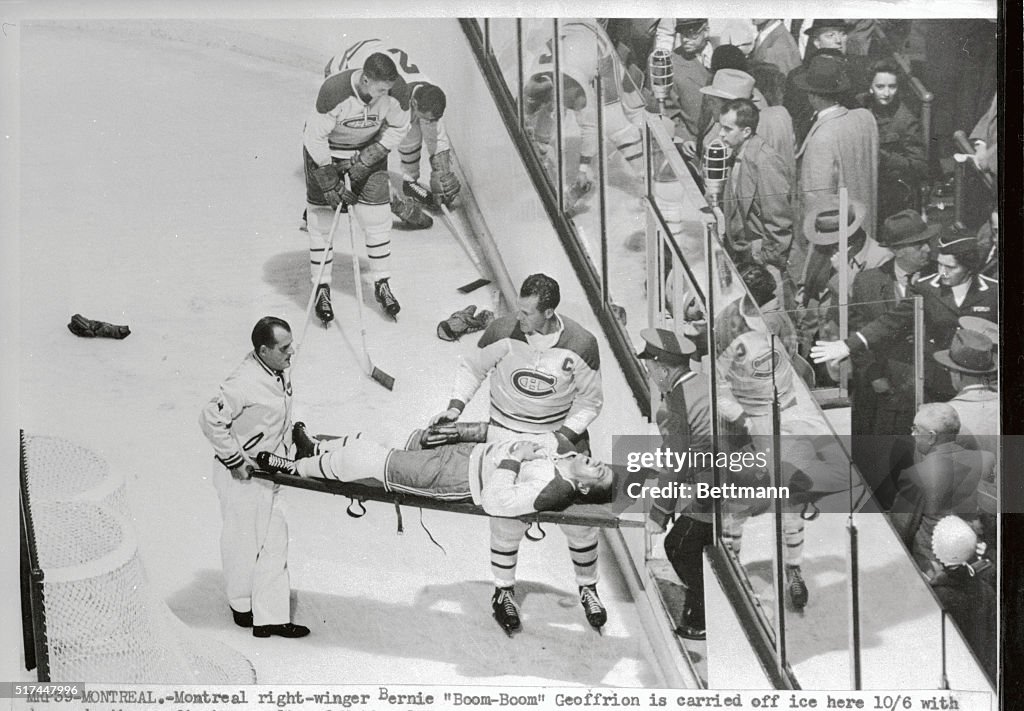 Hockey Players in Action