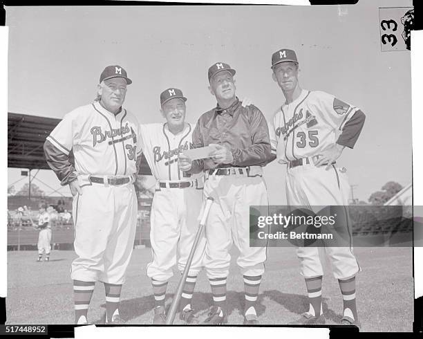Milwaukee Braves brain trust for the upcoming season has two new faces. Charley Root is new pitching coach, Fred Haney , former manager of Pittsburgh...