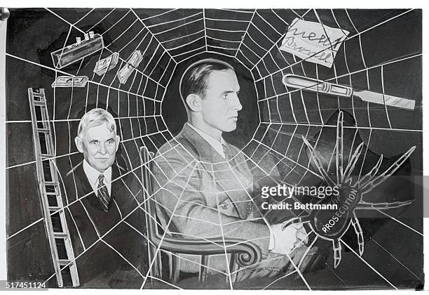 Flemington, N. J.: Hauptmann...Web. The Web Is Spun Fine And Strong...Can Bruno Break It. The prosecution has spun a fine web about Bruno Richard...