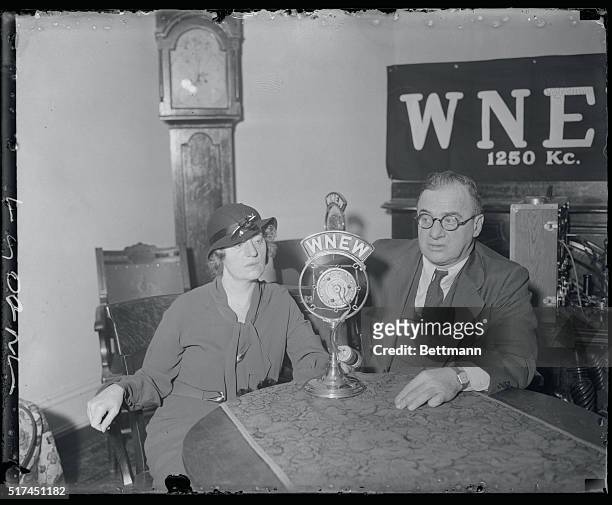 Flemington, N. J.: Wife Of Lindbergh Murder Suspect Pleads For Husband. Mrs. Anna Hauptmann, wife of Bruno Hauptmann, the Lindbergh baby murder...
