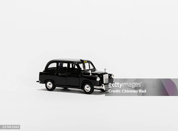 toy london black cab - taxi de londres - fotografias e filmes do acervo
