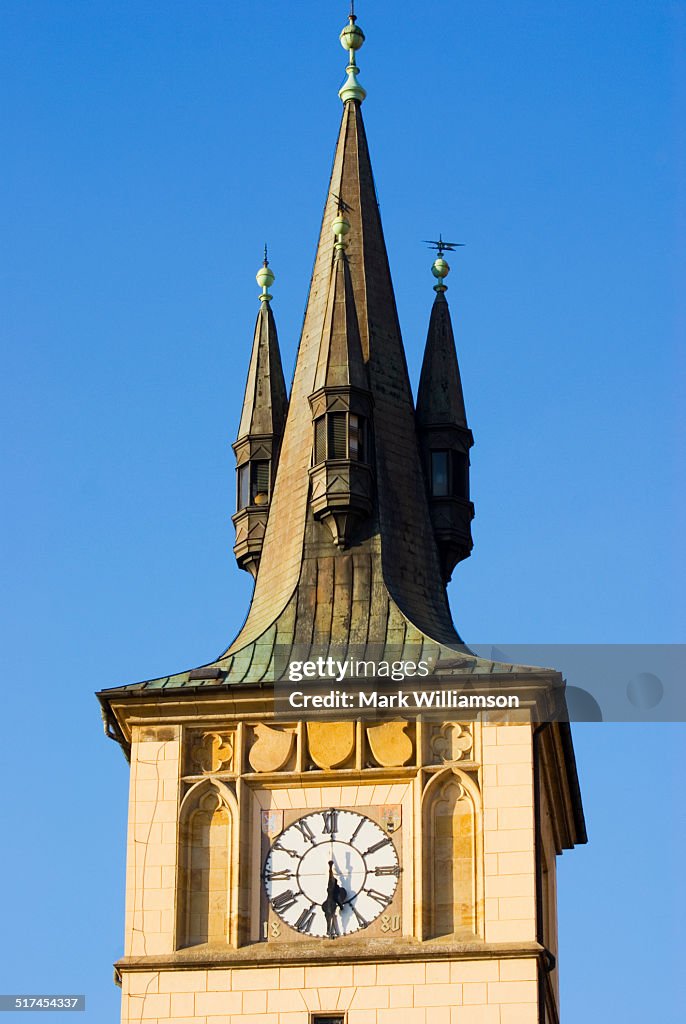 Clock tower, Prague.