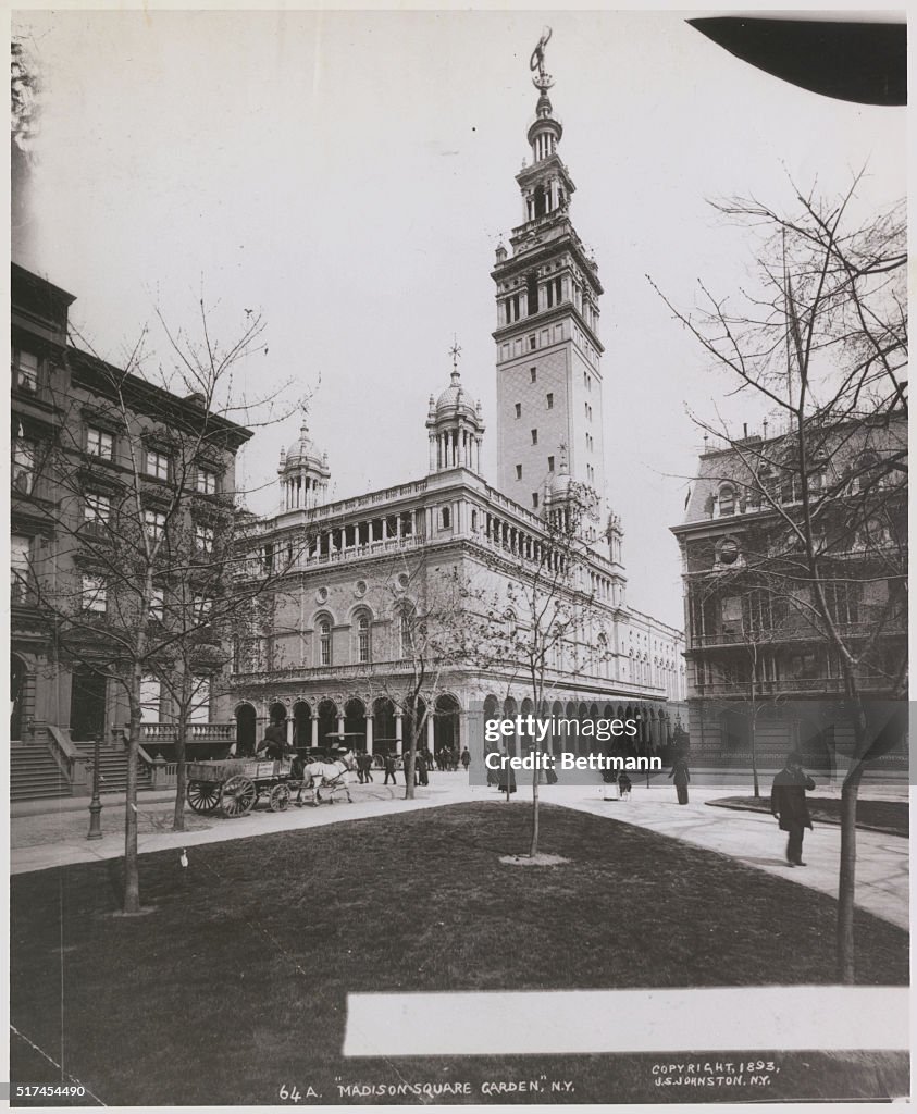 View of Madison Square Garden