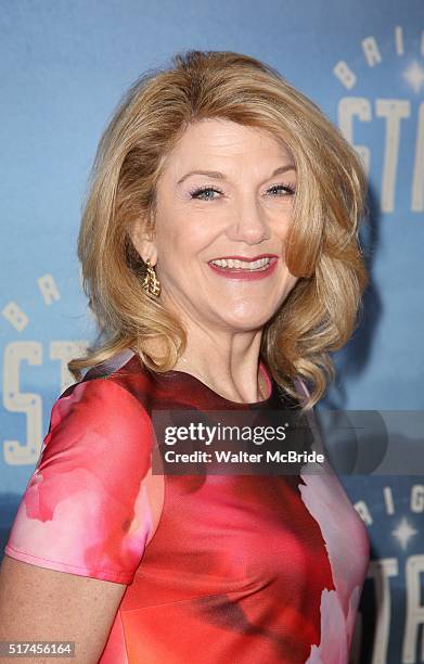 Victoria Clark attends the Broadway Opening Night Performance of 'Bright Star' at the Cort Theatre on March 24, 2016 in New York City.