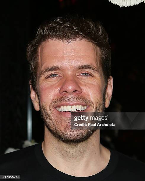 Blogger Perez Hilton attends his birthday celebration at Blind Dragon on March 24, 2016 in West Hollywood, California.