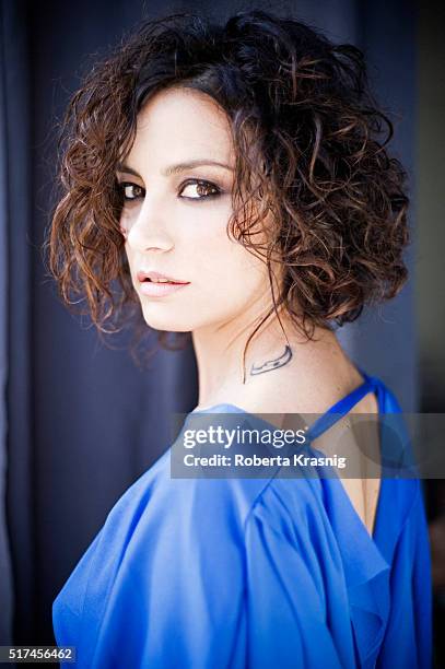 Actress Alessia Barela is photographed for Self Assignment on June 08, 2012 in Rome, Italy.