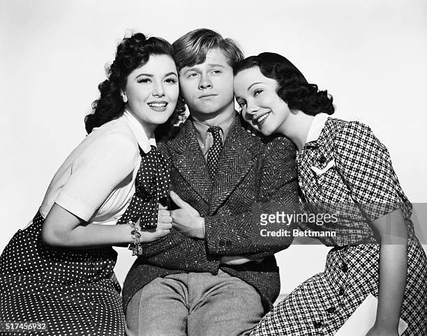 When a Feller Needs a Friend. Mickey Rooney, as Andy Hardy, finds himself caught between his girl friend, Ann Rutherford, and his secretary, Kathryn...