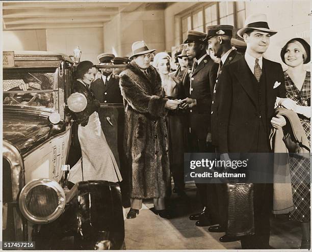 Nancy Carroll and Gene Raymond in Paramount Pictures 1931 film Personal Maid. Directed by Monta Bell and Lothar Mendes.