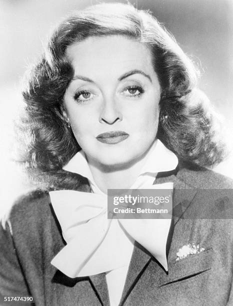 Talented Bette Davis, two-time Academy Award winner, handles the starring role in the new Mutual show, Woman of the Year, highlight of Monday evening...