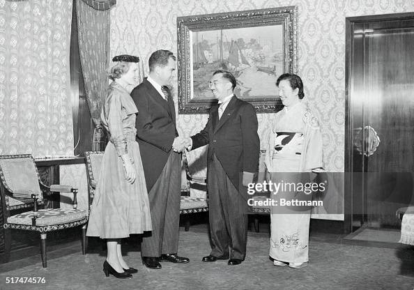 Nixons and Japanese Royalty Nixons and Japanese Royalty