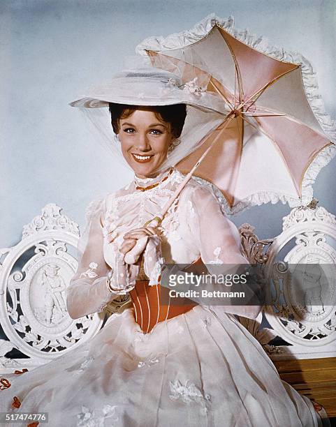 Actress Julie Andrews appears in the title role of the musical-fantasy, Mary Poppins, the whimsical story of an English nanny and her marvelous,...