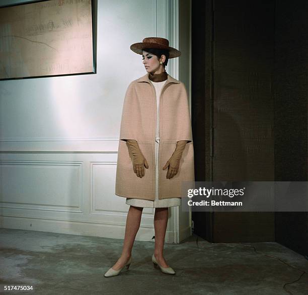 Paris Spring and Summer Collection at Yves Saint Laurent...Capes are the great attraction in Yves St. Laurent Spring and Summer 1965 Collection. This...