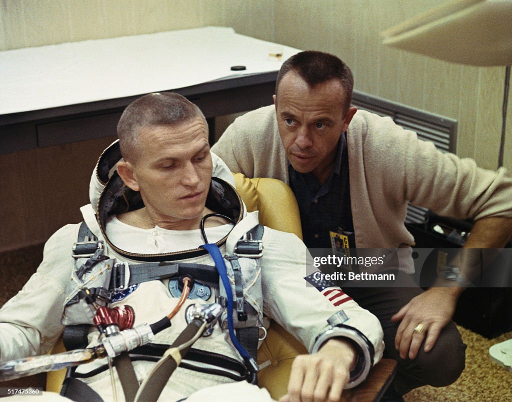 Frank Borman and Alan B. Shepard