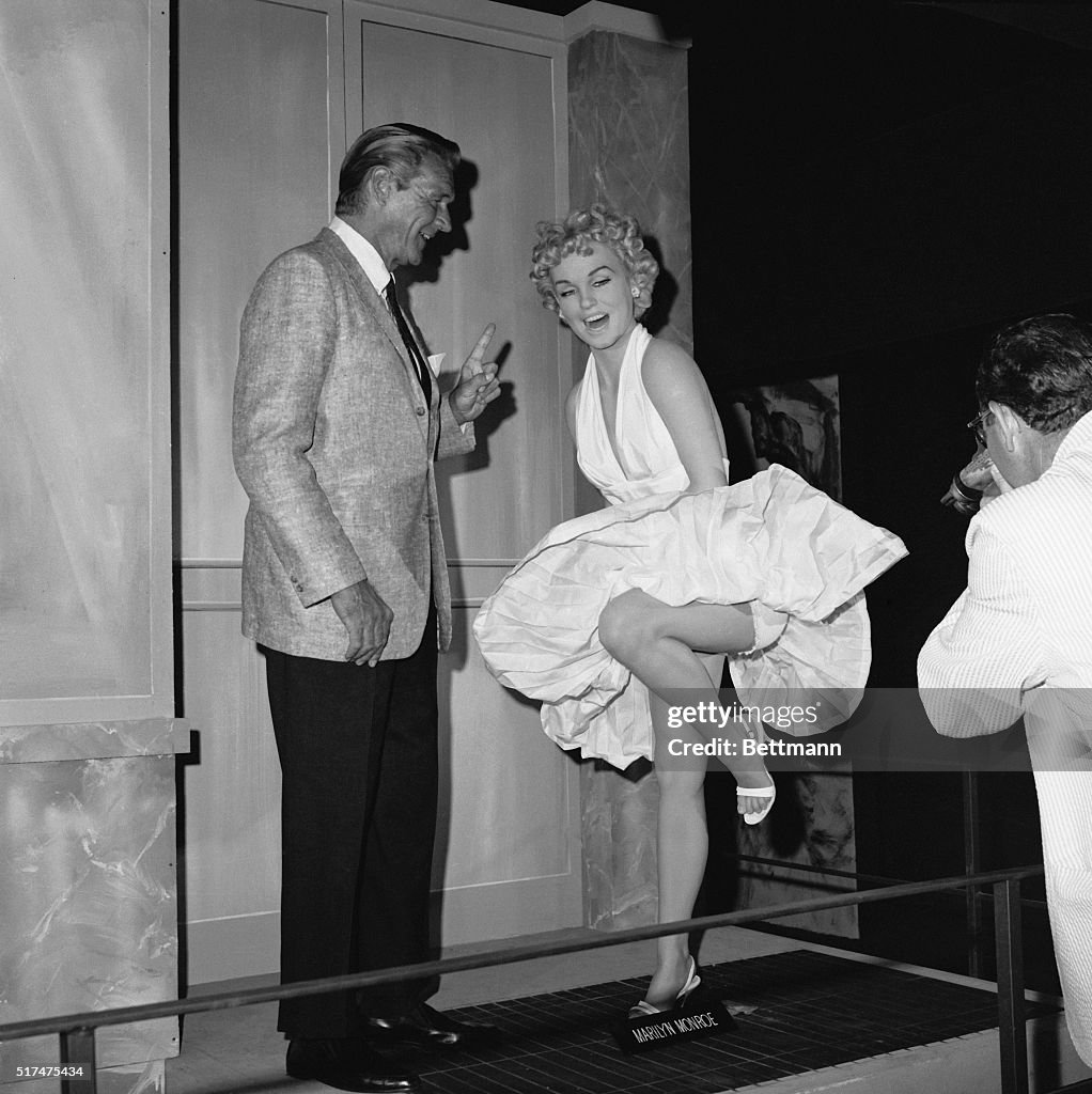 Wax Figure of Marilyn Monroe