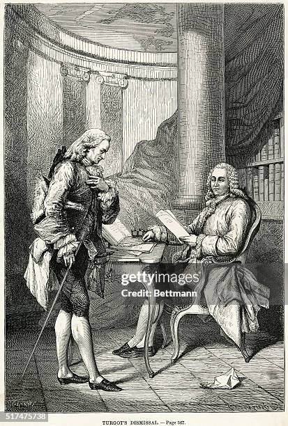 Anne-Robert-Jacques Turgot , French Finance Minister. He constructed roads and bridges, reformed interest rates, distributed the burden of taxation...