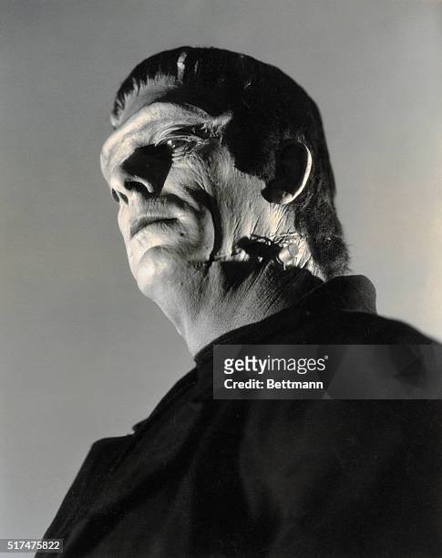 Glenn Strange, who enacted the role of Frankenstein's Monster in The House of Frankenstein.