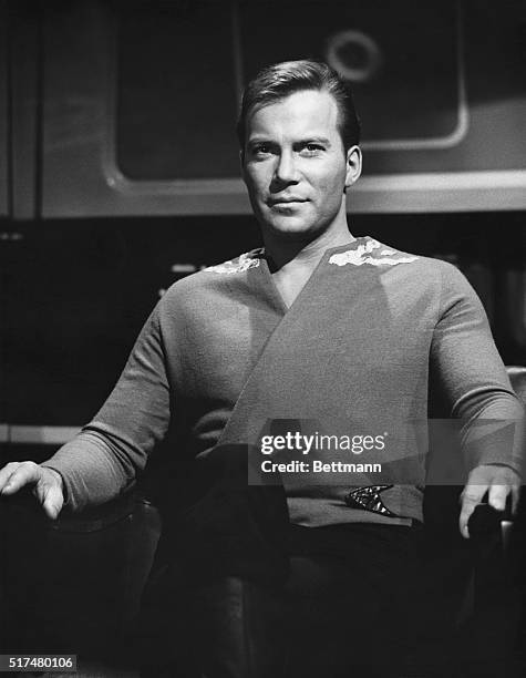 William Shatner played James T. Kirk, the captain of the Starship Enterprise in the American TV series Star Trek.