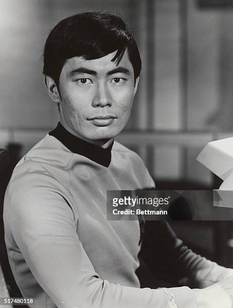 Sulu, the navigator of the Starship Enterprise in the TV series, Star Trek, was the character played by George Takei.