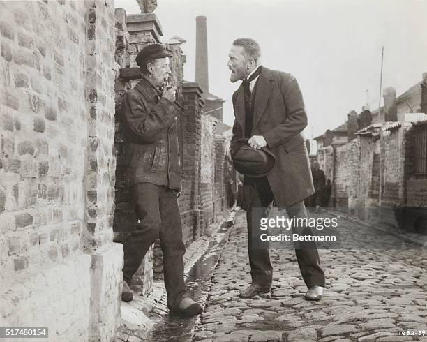 This is a morning chat with character Vincent Van Gogh, , as he pauses with an acquaintance, during his life in the coal mines of La Borinage,...