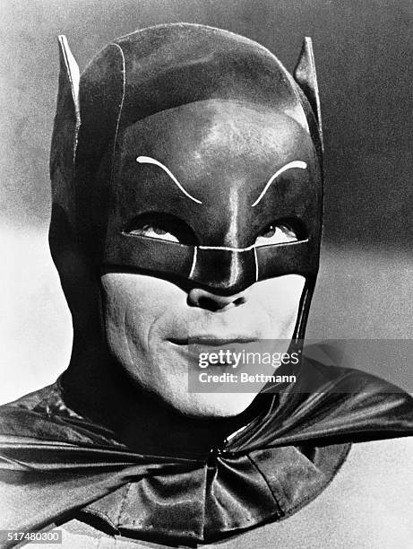 Adam West stars as the Caped Crusader when "Batman" begins another season this fall on ABC-TV, in color, Thursdays 7:30-8:00 pm, EDT. Undated...