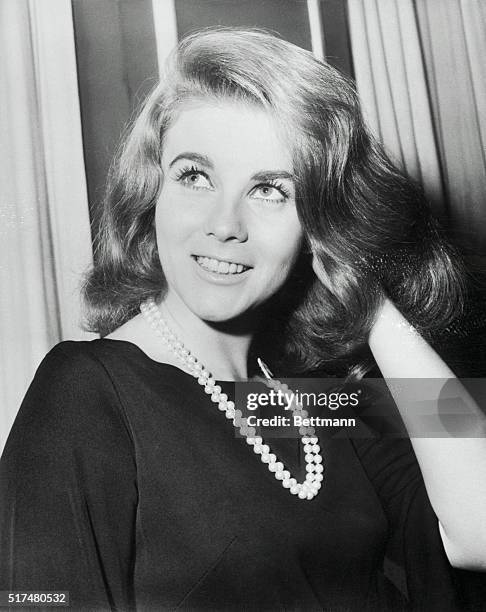 Swedish born movie star Ann-Margret meets the press at London's Mayfair Hotel November 6th. The 22 year old beauty is in London for the Royal Premier...