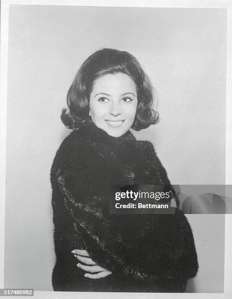 Actress Barbara Parkins playing Betty Anderson Cord on ABC's Peyton Place 1964-1969.