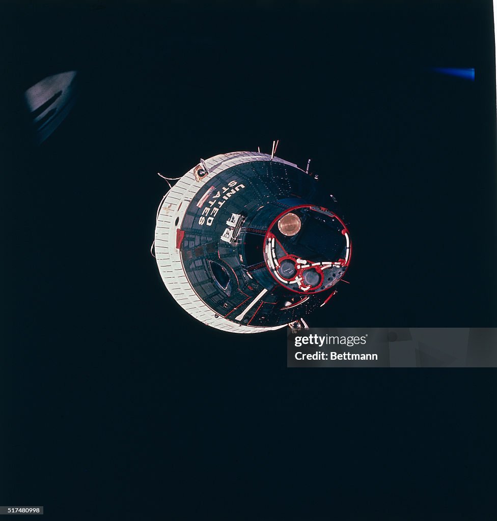 Gemini 7 Orbiting in Space