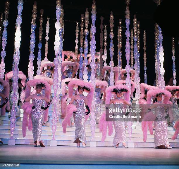 The Follies Bergere is now in its eight year at the Hotel Tropicana. The hotel has options on the show until 1975. More than 4 million persons from...