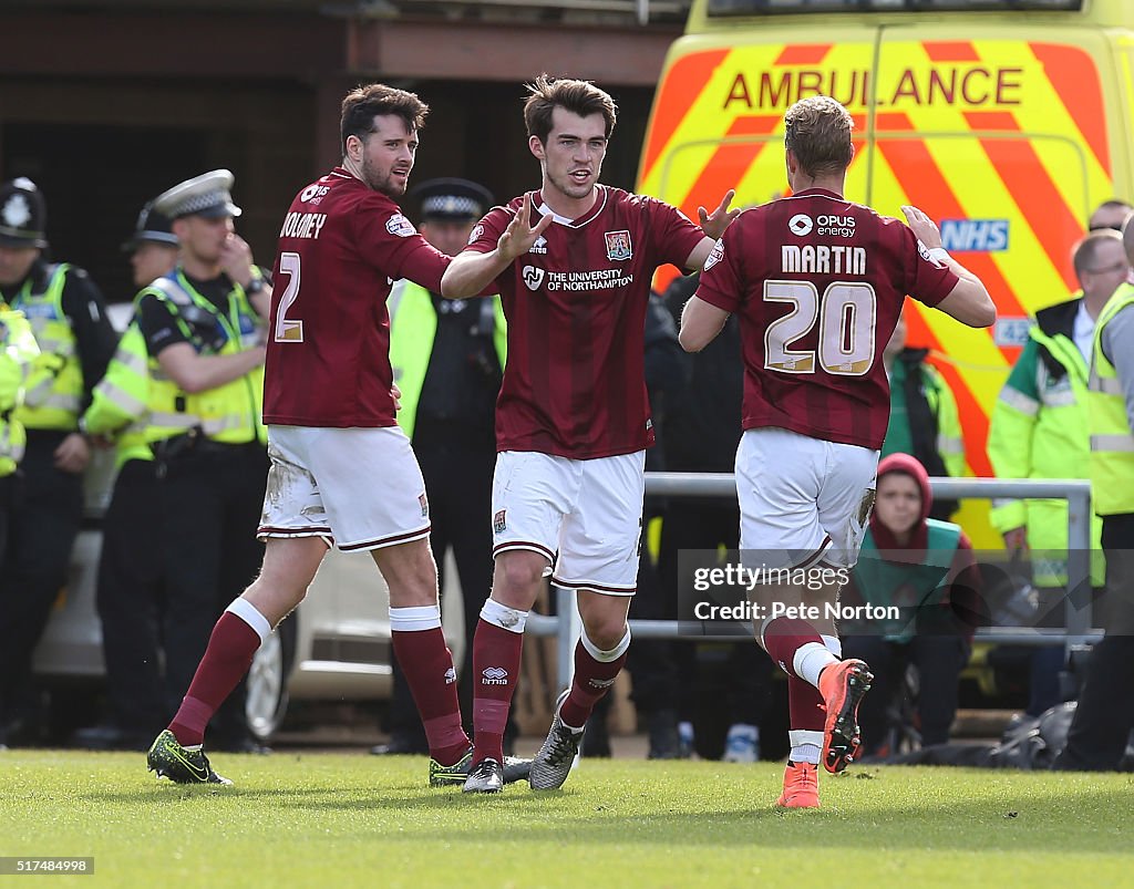 Northampton Town v Newport County - Sky Bet League Two