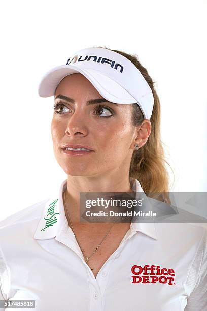 Gabby Lopez of Mexico poses for a portrait during the KIA Classic at the Park Hyatt Aviara Resort on March 22, 2016 in Carlsbad, California.