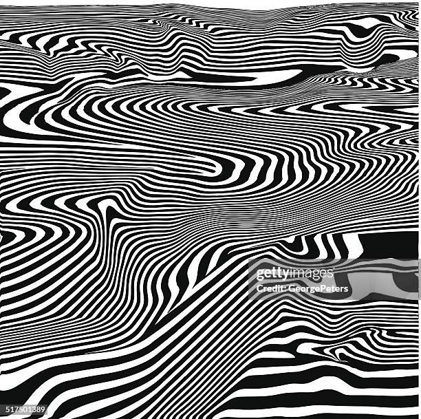 stockillustraties, clipart, cartoons en iconen met flowing abstract background - surrealisme