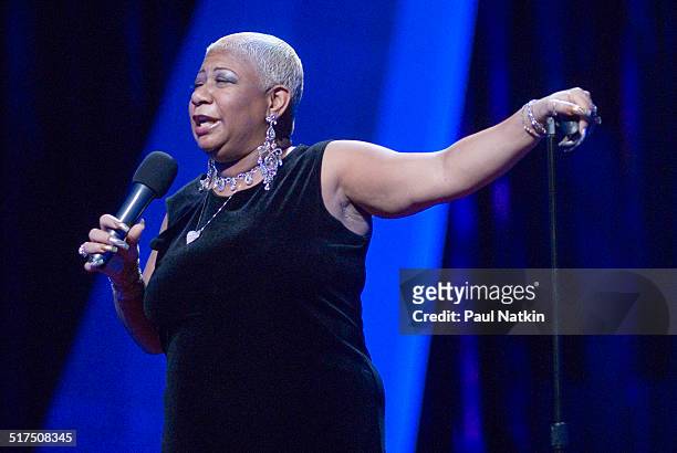 American comedienne Luenell performs onstage at the Arie Crown Theater, Chicago, Illinois, December 31, 2006.