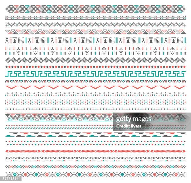 background tribal pattern - tribal pattern stock illustrations