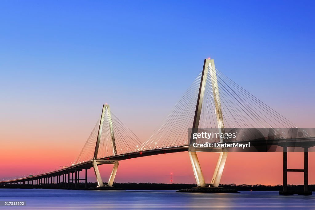 Arthur Ravenel Jr Cooper River Suspension Bridge Charleston SC