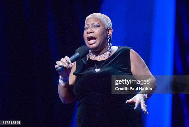 American comedienne Luenell performs onstage at the Arie Crown Theater, Chicago, Illinois, December 31, 2006.