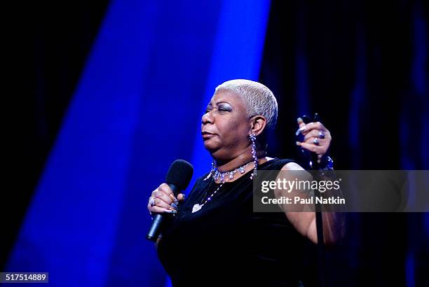 American comedienne Luenell performs onstage at the Arie Crown Theater, Chicago, Illinois, December 31, 2006.