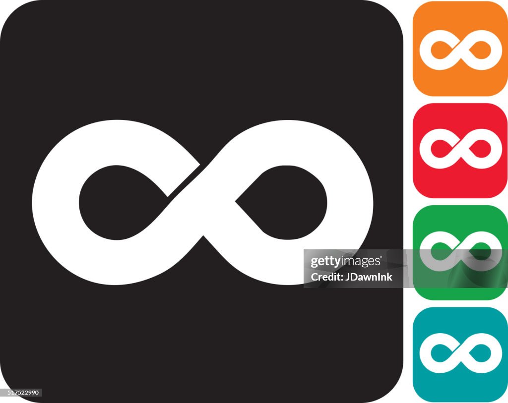 Infinity icon set