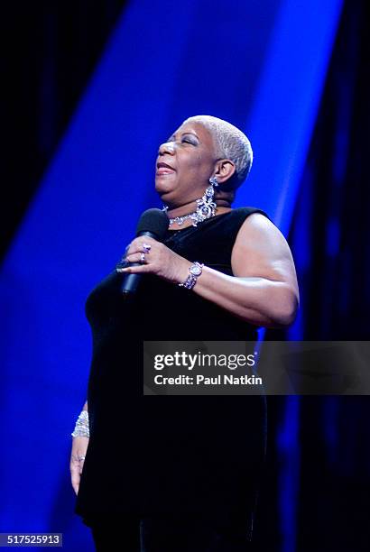 American comedienne Luenell performs onstage at the Arie Crown Theater, Chicago, Illinois, December 31, 2006.