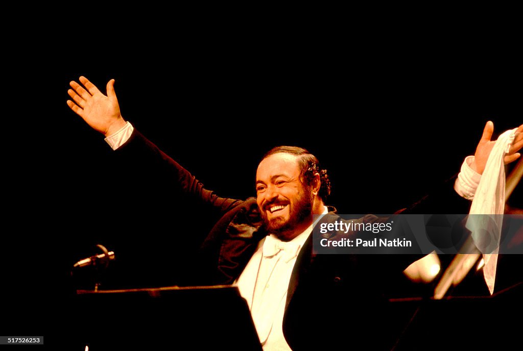 Luciano Pavarotti At Poplar Creek