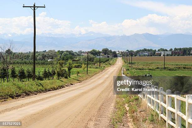 farmland - longmont colorado stock pictures, royalty-free photos & images