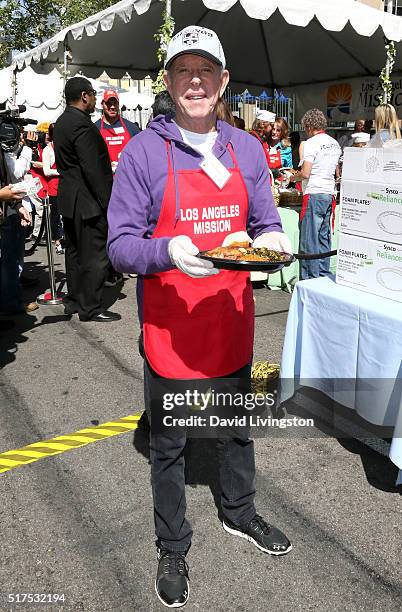 Pete Demers attends the Los Angeles Mission's Easter Celebration Of New Life at Los Angeles Mission on March 25, 2016 in Los Angeles, California.