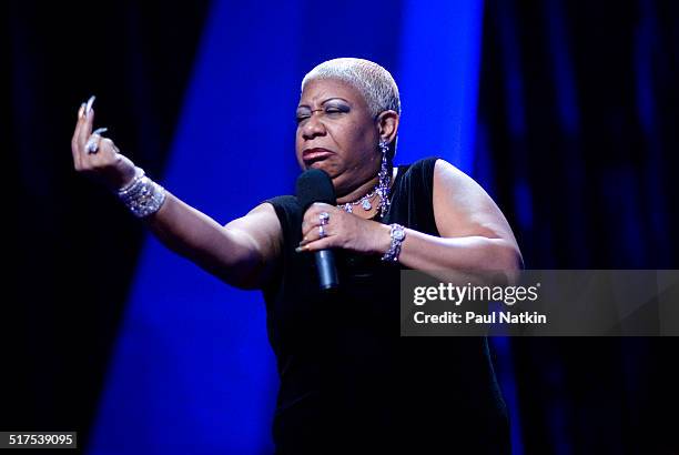 American comedienne Luenell performs onstage at the Arie Crown Theater, Chicago, Illinois, December 31, 2006.