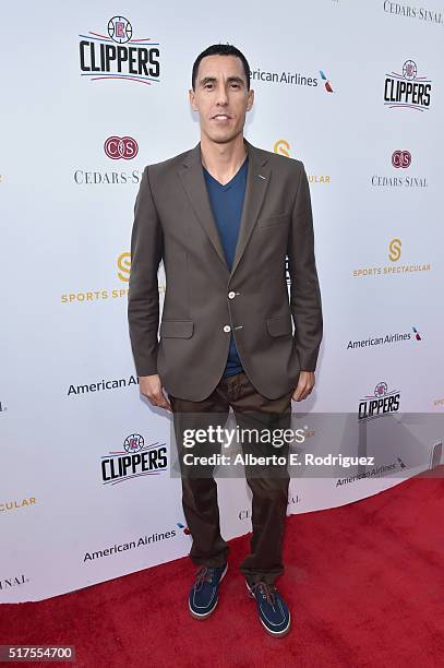 Player Pablo Prigioni attends the Cedars-Sinai Sports Spectacular at W Los Angeles  West Beverly Hills on March 25, 2016 in Los Angeles, California.