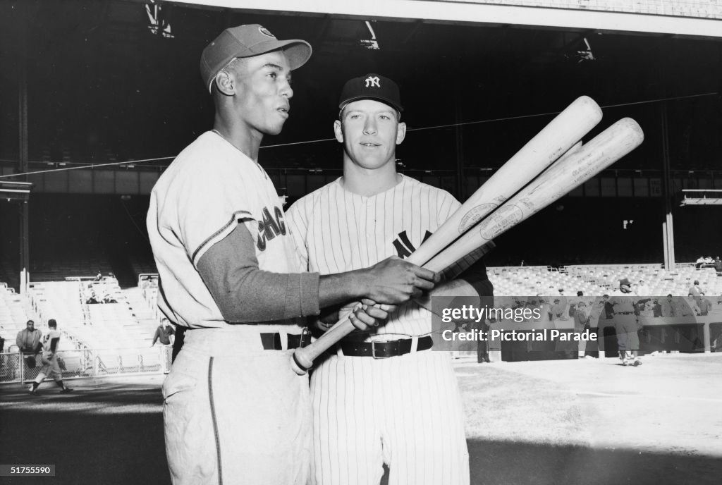 Ernie Banks & Mickey Mantle