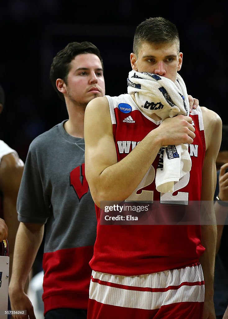 NCAA Basketball Tournament - East Regional - Wisconsin v Notre Dame