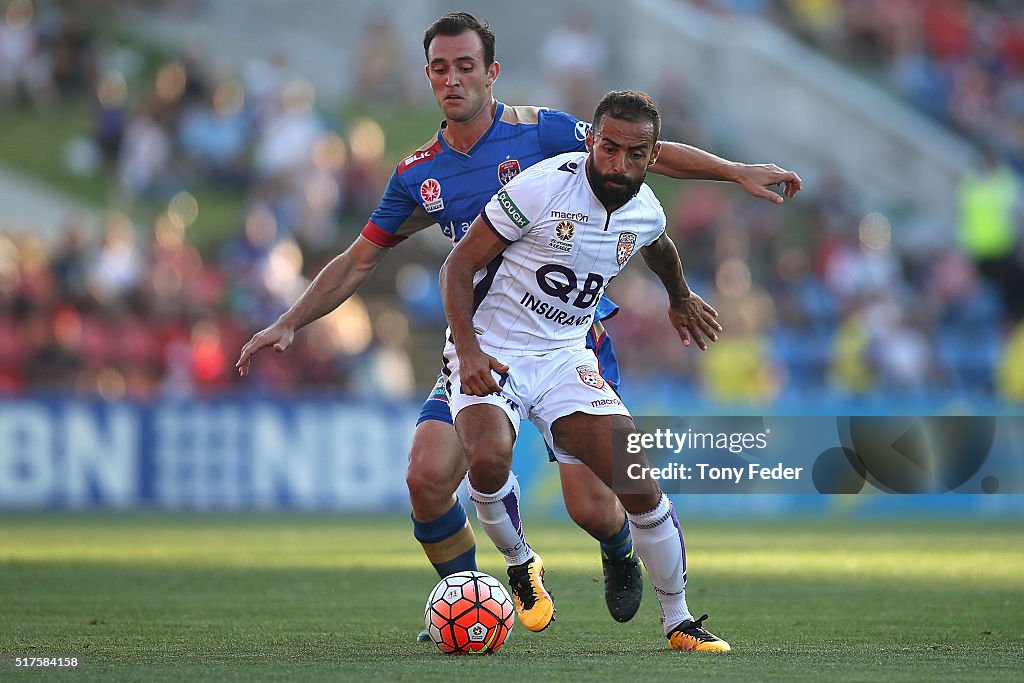 A-League Rd 25 - Newcastle v Perth